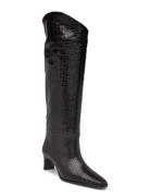 Esme High Knee Boots Black Malina