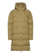 Alta Longer Puffer Jacket W3T4 Khaki Rains