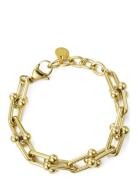 Bead U Link L Bracelet Gold Gold Bud To Rose