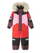 Nmnstorm12 Ski Suit Block Fo Pink Name It