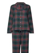 Flannel Pyjama Set Green Hunkemöller