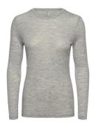 Top Merino Wool Ls Grey Lindex