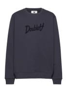 Rod Kids Aa Script Sweatshirt Blue Double A By Wood Wood