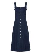 Arywode Denim Dress Navy French Connection