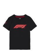 F1 Ess Kids Tee Black PUMA Motorsport