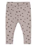 Baby Print Leggings Purple Gugguu