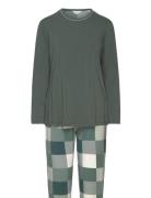 Bamboo Long Sleeve Pyjamas Green Lady Avenue