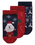 Nbnrichristmas 3P Sock Red Name It