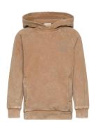 Sweatshirt Ls St Washed Beige Minymo