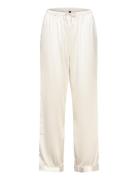 Satin Trousers White Hunkemöller