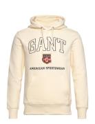 Graphic Hoodie Cream GANT