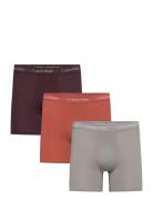 Boxer Brief 3Pk Brown Calvin Klein