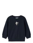 Nmfvalona Ls Long Rlx Sweat Bru Navy Name It