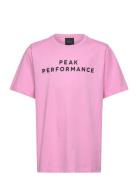 Fi Jr Kim Tee Pink Peak Performance