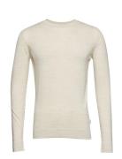 Merino Knit O-Neck Cream Lindbergh