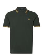 Twin Tipped Fp Shirt Khaki Fred Perry