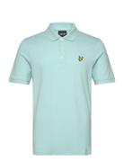 Plain Polo Shirt Blue Lyle & Scott