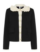 Yaspira Ls Knit Cardigan S. Black YAS