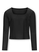 Kogea L/S 2-Ways Top Jrs Black Kids Only