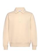 Brushed Polo Sweatshirt Regular Fit Yellow Mango