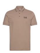 Polo Shirt Beige EA7