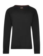 Kids Merino 200 Oasis Ls Crewe Black Icebreaker