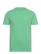 Mens Stretch Crew Neck Tee S/S Green Lindbergh