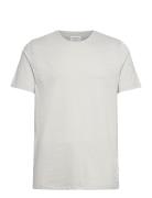 Mouliné O-Neck Tee S/S Grey Lindbergh