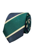 Slhtorben Silk Tie Green Selected Homme