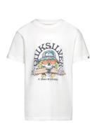 Ev Skull Feast Ss Yth White Quiksilver