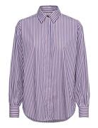 Rel Striped Volume Sleeve Shirt Patterned GANT