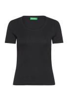 T-Shirt Black United Colors Of Benetton