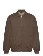 Zip Through Overshirt Brown Lindbergh