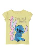 Nmffolly Stitch Ss Top Noos Wdi Yellow Name It