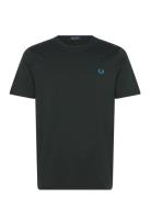 Crew Neck T-Shirt Green Fred Perry