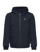 Softshell Hooded Jacket Navy Lyle & Scott