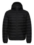 Hooded Insulated Jacket Black Fred Perry