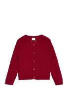 Cardigan Patent Knit Red Lindex