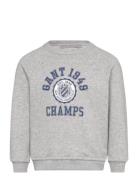 Gant 1949 Raglan C-Neck Grey GANT