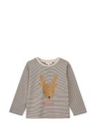 Apia Placement Longsleeve T-Shirt Beige Liewood