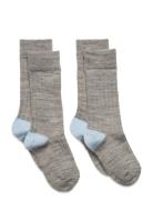 2-Pack Knee Stockings Grey FUB