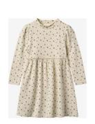 Kelly Ls Dress Cream Fliink