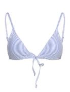 Striba Bella Bikini Top Blue Becksöndergaard