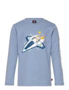 Lwtaffy 103 - T-Shirt L/S Blue LEGO Kidswear