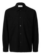 Slh-Brody Sun Overshirt Ls Noos Black Selected Homme