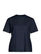 Vinora S/S T-Shirt - Noos Navy Vila