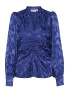 Gzdalila Ls Blouse Blue Gestuz