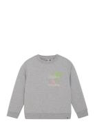 Sweater Textprint Grey Daily 7