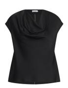 Zia Silk Top Black Ahlvar Gallery