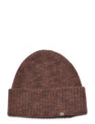 Mmglaporte Melange Knit Hat Brown Mos Mosh Gallery